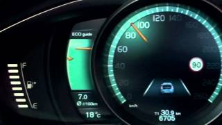 The Volvo V40 Active TFT Display [upl. by Baird61]