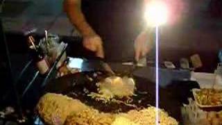 Cooking Pad Thai  4am in Khao San Road Bangkok Thailand [upl. by Gnaw172]