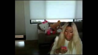 Nicki Minaj on USTREAM February 22 2013 [upl. by Gilford487]