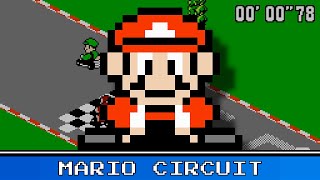 Mario Circuit 8 Bit Remix  Super Mario Kart Konami VRC6 [upl. by Eilraep273]