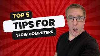 5 Tips to Speed Up Your Slow Sluggish Computer [upl. by Ydennek]