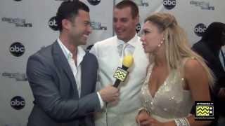 Dancing with the Stars  Ingo Rademacher amp Kym Johnson AfterBuzz TV Interview April 9th 2013 [upl. by Saddler149]