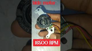 16500RPM😱 BLDC motor recovery from dvd player shorts bldcqsmotor youtubeshorts experiment [upl. by Francene]