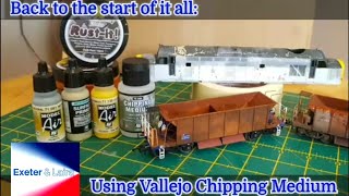 Episode 8 Chipping effects using Vallejo Chipping Medium [upl. by Ainod]