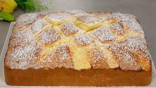 Kuchen in 5 Minuten Der berühmte Kuchen der die Welt verrückt macht Besser als Apfelkuchen [upl. by Imuy]