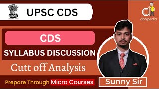 UPSC CDS EXAM 2024  Syllabus Discussion and Privious analysis  Micro course  by abhipedia [upl. by Savannah989]