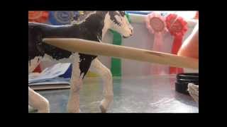 Schleich repaint and remove [upl. by Sartin]