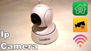 Mini Wifi CCTV Ip Camera Netcam test [upl. by Llerrehs889]