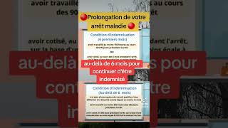 prolongation de votre arrêt maladie [upl. by Dnalwor]