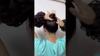 different use of hair extensions amp hair accessoriesshortsviral fashiontrending hairextensions [upl. by Mihcaoj]