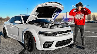 I INSTALLED THE MOST ILLEGAL HELLCAT INTAKE IN THE WORLD [upl. by Ahsenit]