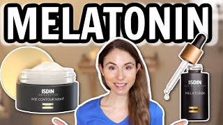 ANTIAGING MELATONIN SKIN CARE 😮 ISDIN MELATONIK REVIEW 😮 DERMATOLOGIST DrDrayzday [upl. by Foote]