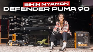 Bikin nyaman Land Rover Defender Puma 90 [upl. by Coben]