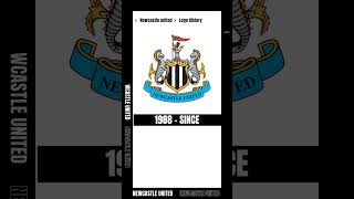 NEWCASTLE UNITED LOGO HISTORY newcastle newcastleunited logohistory [upl. by Eille69]