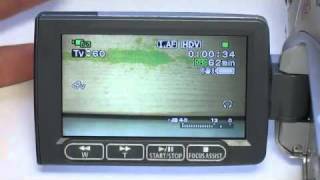 How to use Canon HV20 HV30 Tutorial functions [upl. by Saffren]