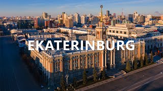 EKATERINBURG  Екатеринбург с высоты птичьего полета [upl. by Leuname]