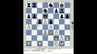 Buslaev Aleksander vs Stein Leonid  URS Chess Gr1 1960 Moscow Russia [upl. by Nadnal781]