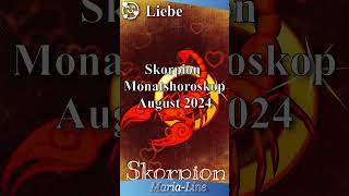 Skorpion LIEBE ❤️ Horoskop August 2024 [upl. by Sinnylg]