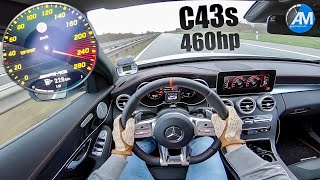 AMG C43s 460hp  0263 kmh acceleration🏁 [upl. by Dowling]