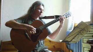 Whittingham Fair traditional tune from Northumberland  Guitar  George Lowden S5 [upl. by Medeah329]