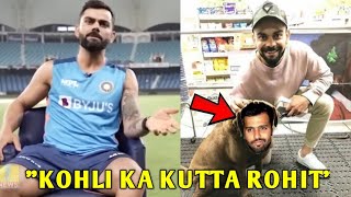 Virat Kohli Vs Rohit Sharma CONTROVERSY  Virat Kohli Vs Rohit Sharma Cricket Twitter Fan War [upl. by Cheke]