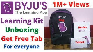 New BYJUS Learning Kit Unboxing 2024  Byjus Premium Classes  BYJUS Tab Unboxing  BYJUS Tablet [upl. by Hluchy]