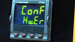 How to clear a Hardware Error caused by changing modules on a Eurotherm Temperature Controller [upl. by Idzik718]