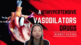 VET PHARMA 2  Antihypertensive Drugs Vasodilators Directly Acting  Module 161 Student Output [upl. by Thomasin940]