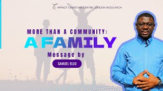 MORE THAN A COMMUNITY A FAMILY  AP Samuel Ello [upl. by Oran]