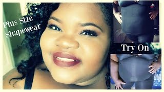 Plus Size Shapewear TryOn  Review amp Demo [upl. by Odnomar632]