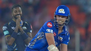 Arjun Tendulkar first time came for batting in narendra modi stadium MI vs GT full video [upl. by Arluene650]