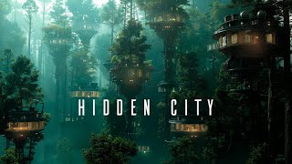 Hidden City  Ethereal Space Ambient Music  Deep Relaxation and Meditation [upl. by Callie]