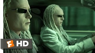 The Matrix Reloaded 46 Movie CLIP  Freeway Fight 2003 HD [upl. by Ateikan]