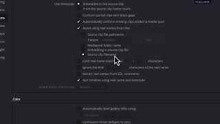 Avid quick tutorial important Resolve settings for roundtripping with Avid [upl. by Lora]