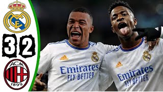 Real Madrid vs AC Milan 32  All Goals amp Highlights  2024 [upl. by Hirst]