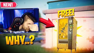 WHY ARE VENDING MACHINES FREE NOW Fortnite Battle Royale [upl. by Schaeffer]