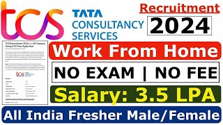 TCS Recruitment 2024 TCS hiring Freshers  Latest Hiring  TCS JOBS  OFF Campus Placements  jobs [upl. by Styles]