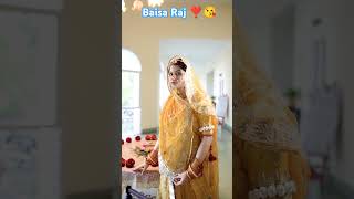 Cutest baisa Raj ❣️😘rajput rajasthani rajputiposhak RajshthaniRhythm [upl. by Guillema]