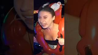 Funny Slingshot Ride Moment 🤣 funnyride amusementparkride moment themeparkride [upl. by Schilit]