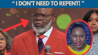 TD Jakes Responds to Allegations During Sunday Service Live Stream [upl. by Grange]