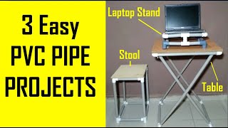 3 Amazing PVC Pipe Project Ideas  EP1  Umairs Workshop [upl. by Hortensia]