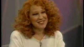 Bette Midler says it was rough to work with Shelley Long on Oprah in 1988 [upl. by Enailuj]