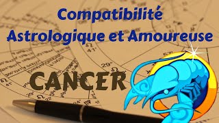 Compatibilité Astrologique et Amoureuse du signe Cancer ♋ [upl. by Les160]