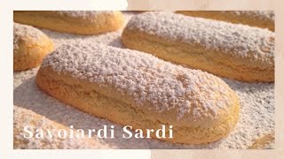 Biscotti Savoiardi Sardi [upl. by Nylzzaj]