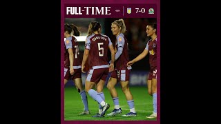 Aston Villa v Blackburn Rovers  Full Match  FA Womens Continental Tyres League Cup 22 Nov 2023 [upl. by Clotilde10]