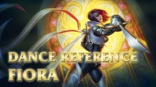 Fiora  Puttin On The Ritz  League of Legends LoL Dance [upl. by Eenahpets199]