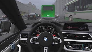 City Car Driving  BMW M5 F90  Normal Driving [upl. by Julianna837]