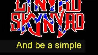 Simple Man Lynyrd Skynyrd KARAOKE INSTRUMENTAL [upl. by Neved969]