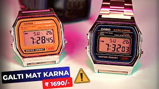 Watch Before Buying Casio A158W  Casio A158 vs Casio 168 [upl. by Anastasia]