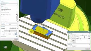 NX trochoidal milling 5 axis simultaneous [upl. by Gardal]